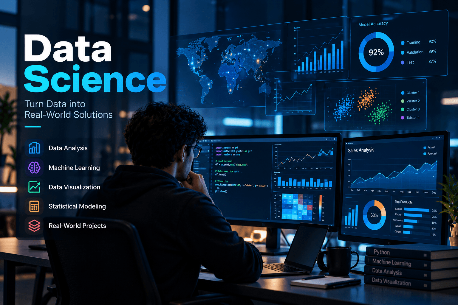 Masters in Data Science with AI & ML