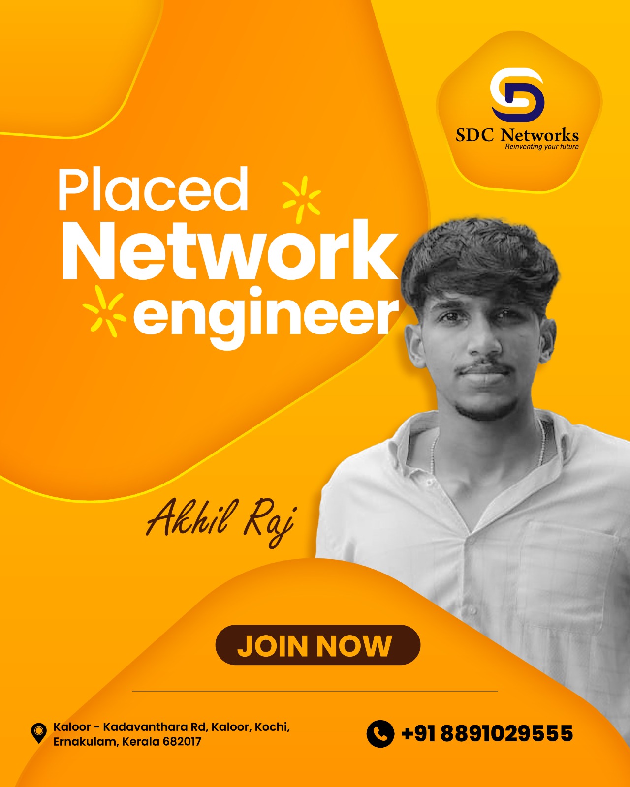 Akhil Raj - Network Engineer at Networking