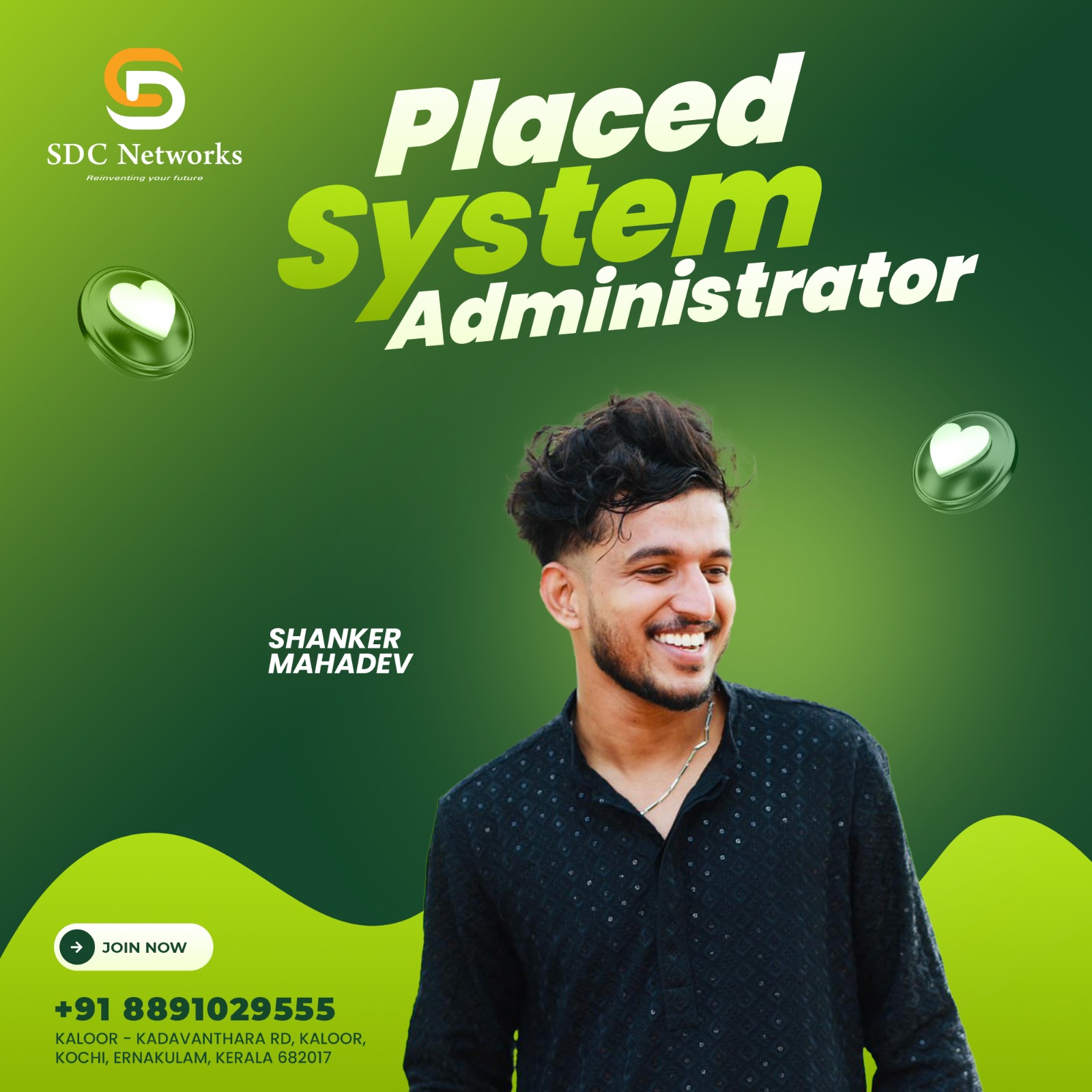 Sankar Mahadev - system Administrator at Networking
